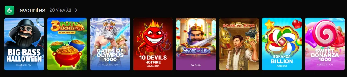 uspin casino favourites